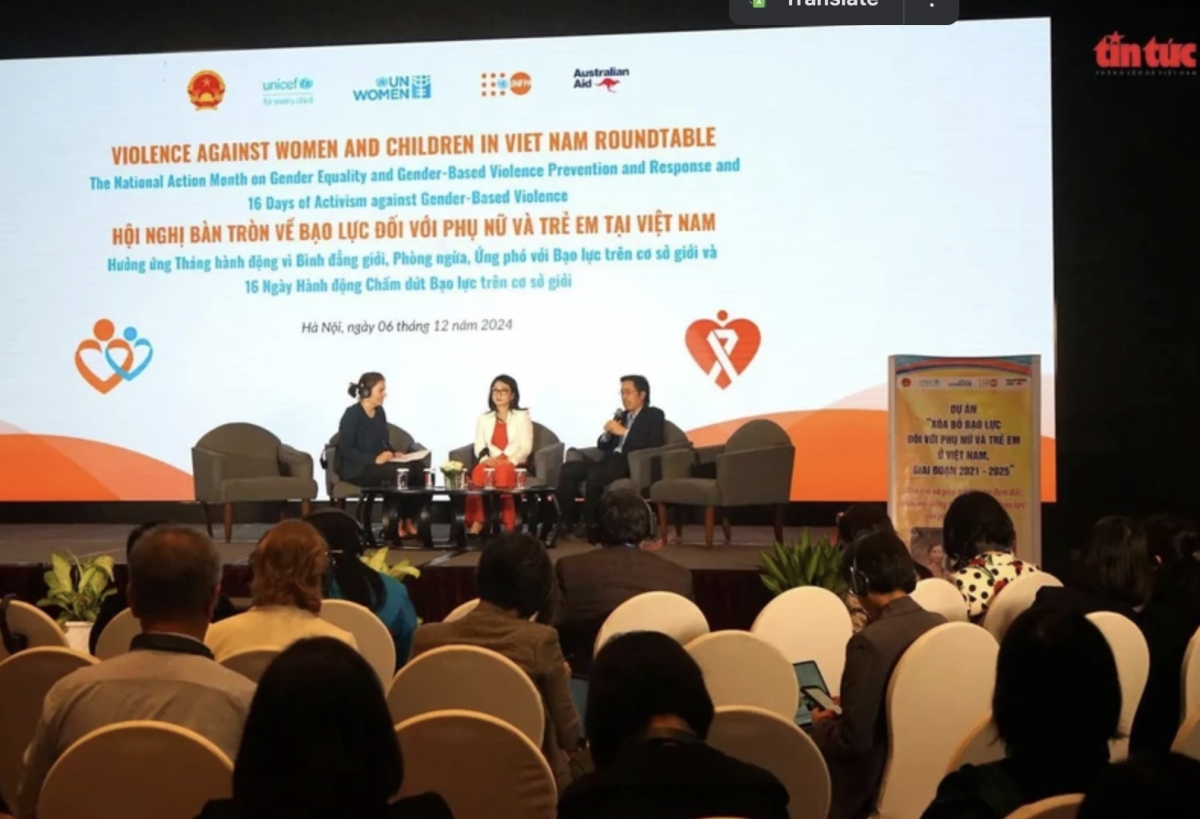 Roundtable seeks ways to prevent violence against women, children in Vietnam